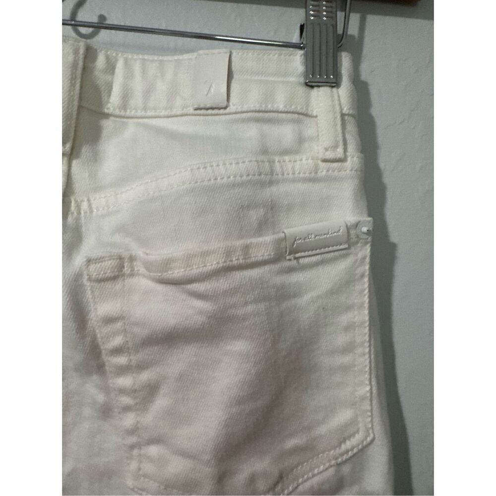 7 for all man kind in off white Megaflare 25 - Picture 7 of 16